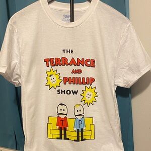 NEW!!  TERRANCE & PHILLIP- SOUTH PARK tee